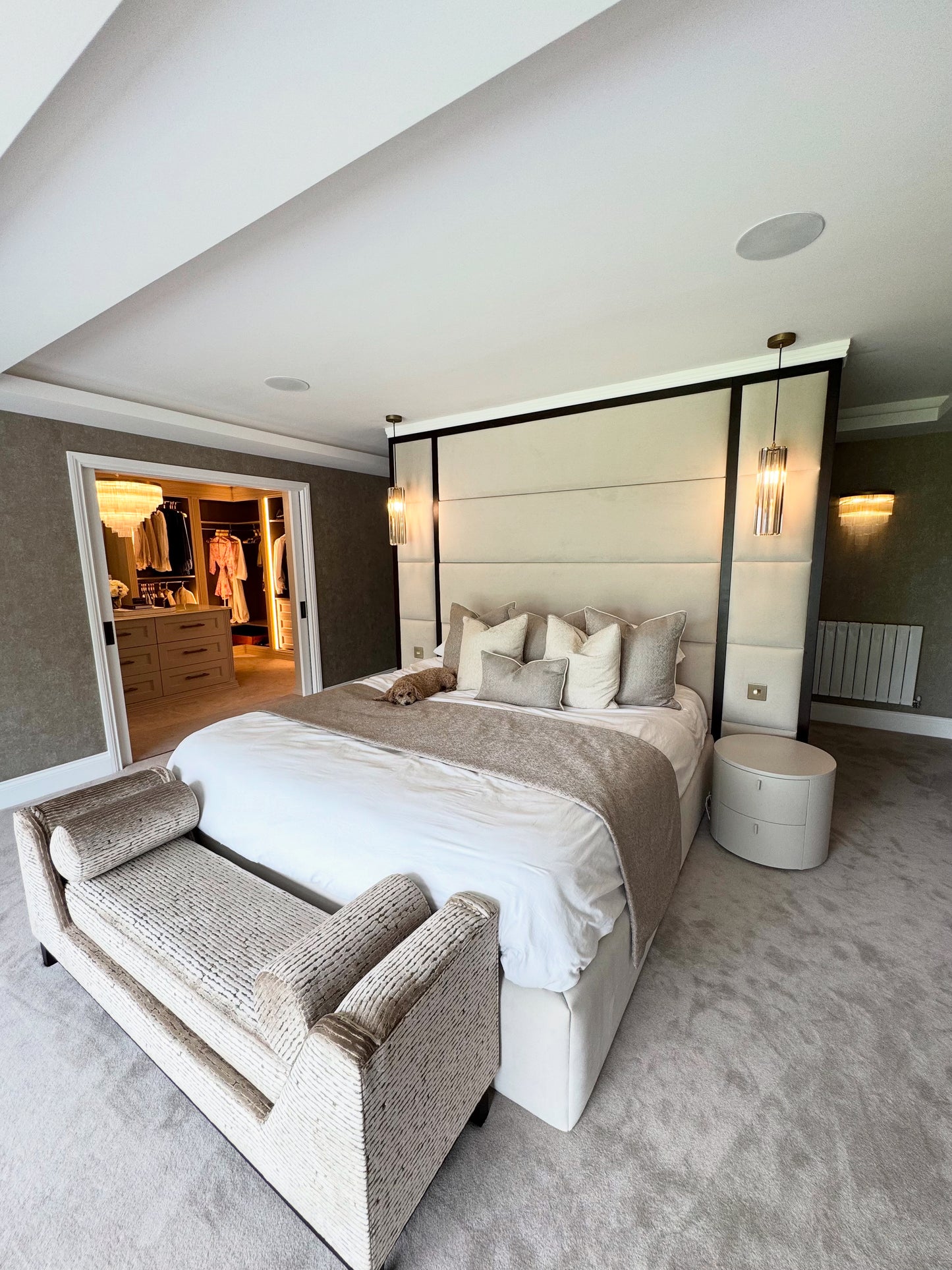 Luxury Bespoke Headboard & Base