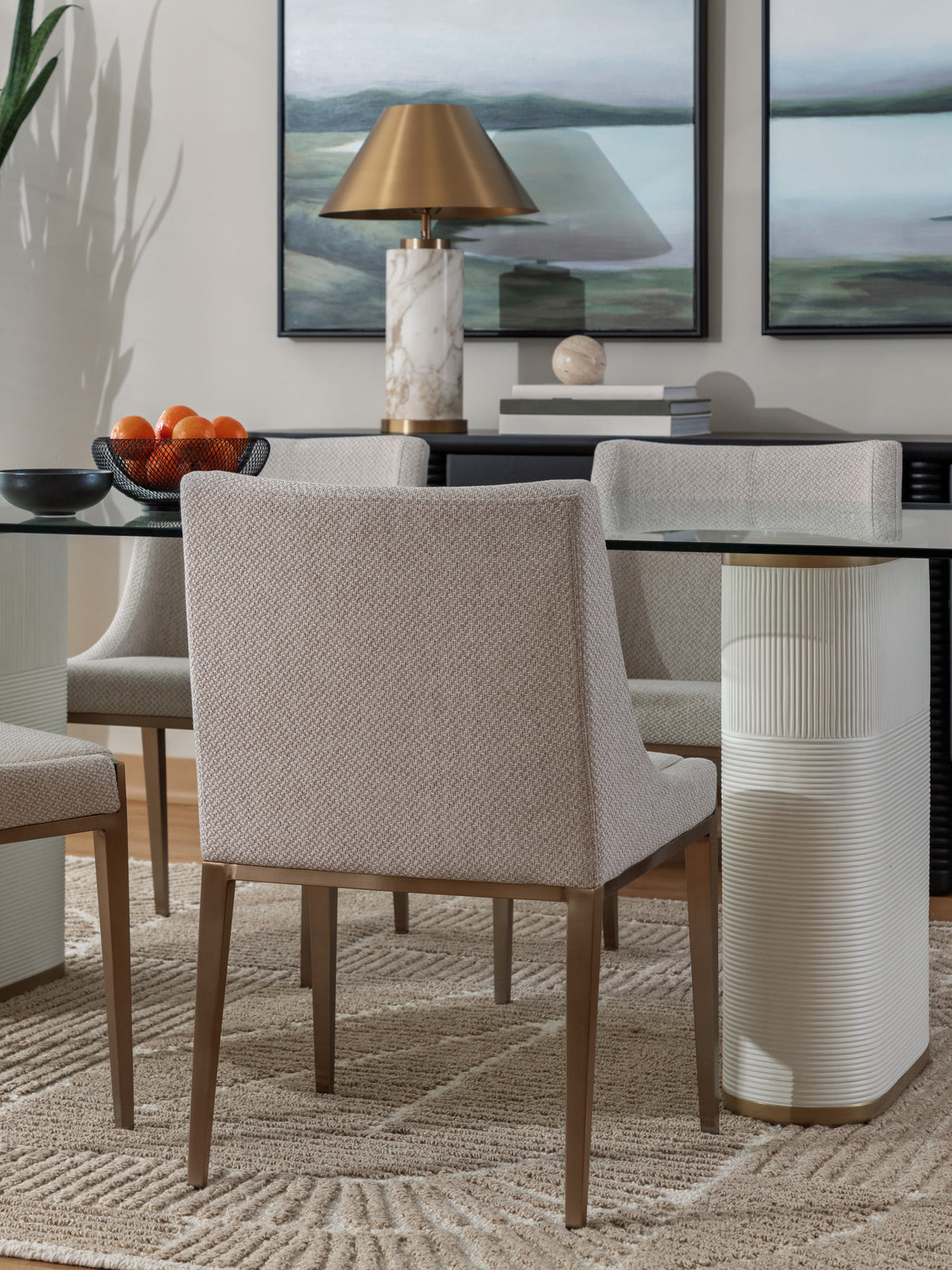 Ember Dining Chair Oatmeal
