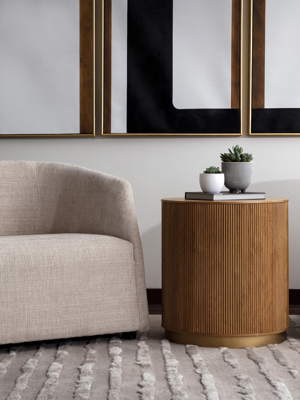 Florence Oak Side Table