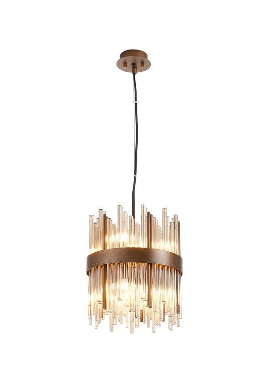 Talia Bronze 26cm Chandelier