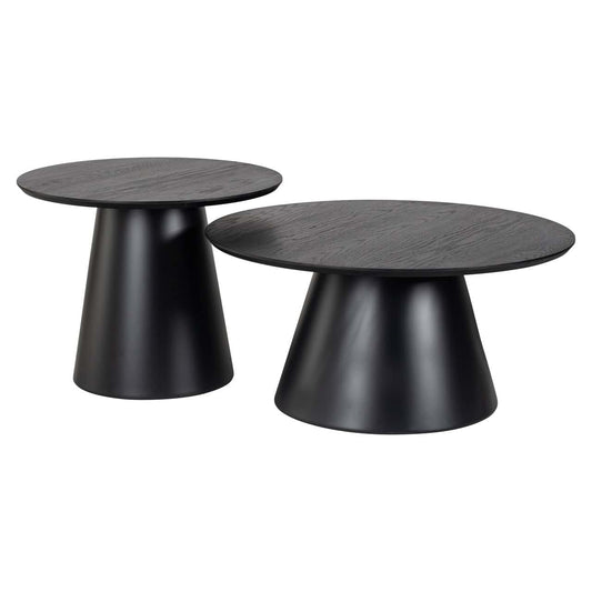 Jasmine Black Coffee Table Set