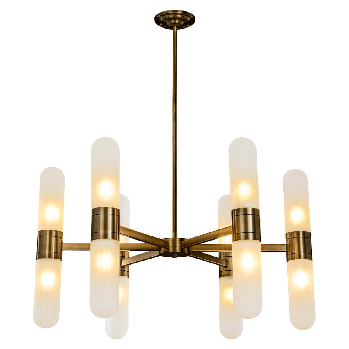 Trio Bronze Chandelier