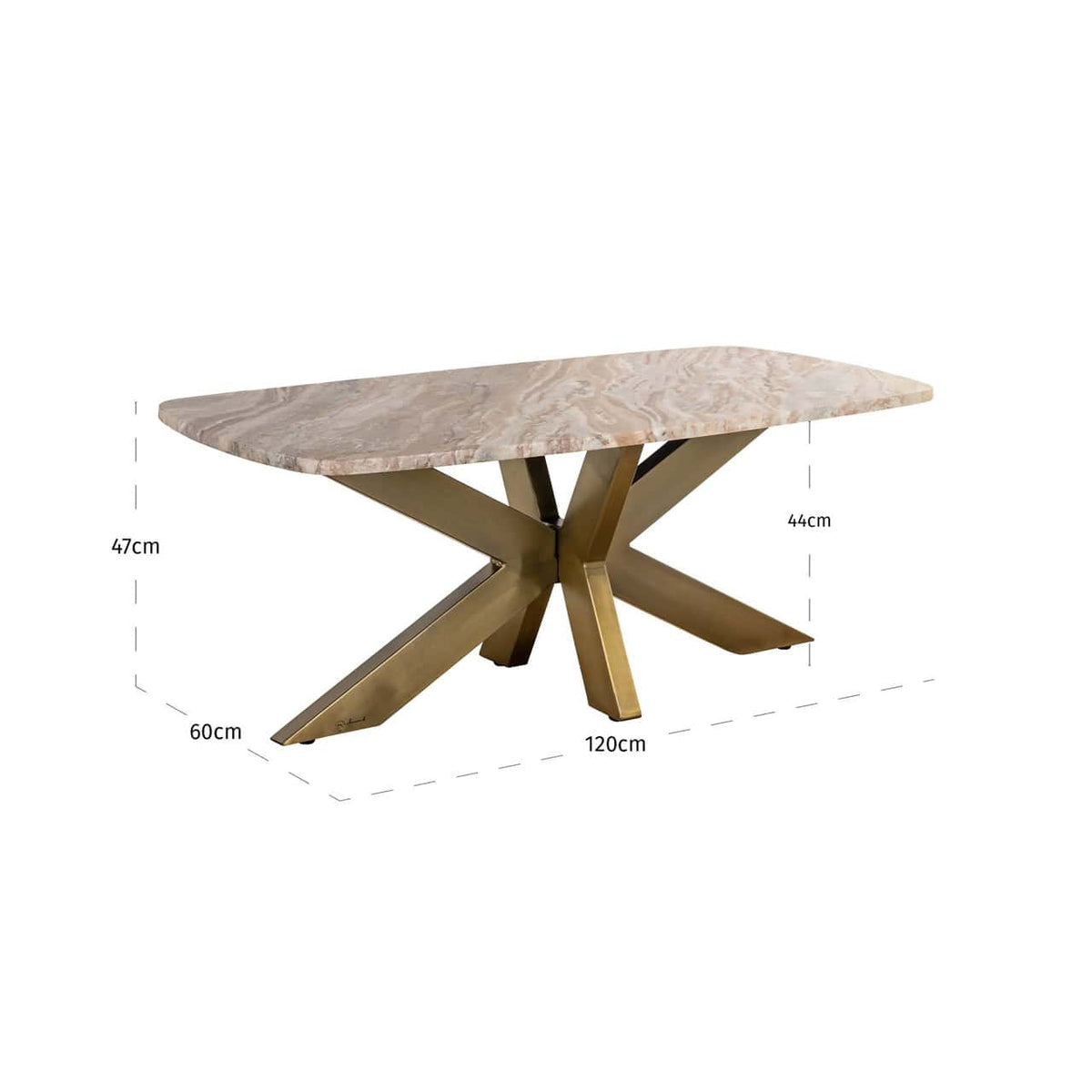 Bodmin Blush Beige Coffee Table