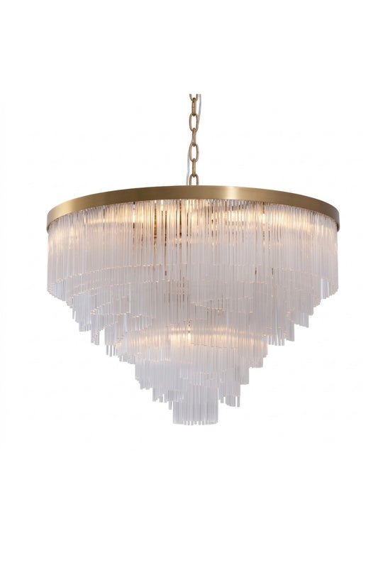 Luxury Bespoke Antique Brass Chandelier