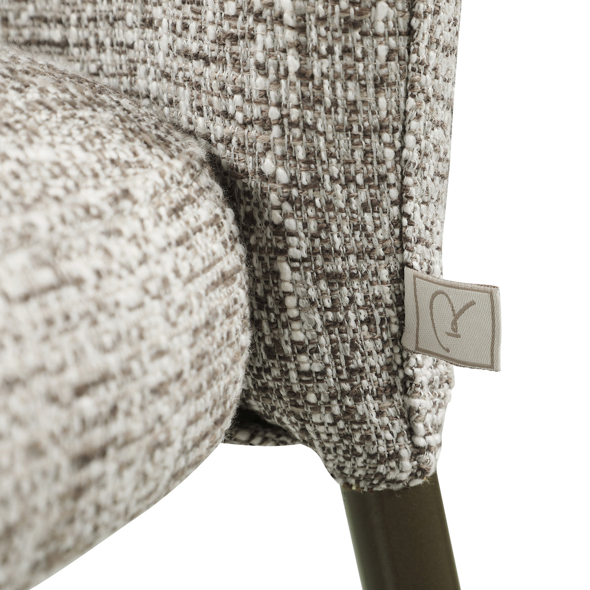 Stack Earth Tweed Dining Chair Set of 2