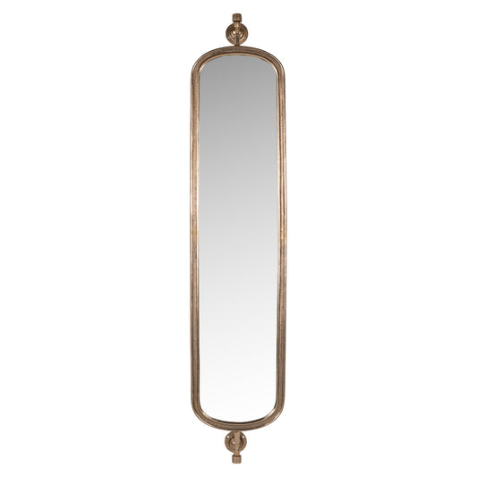 Hartley Antique Brass Mirror