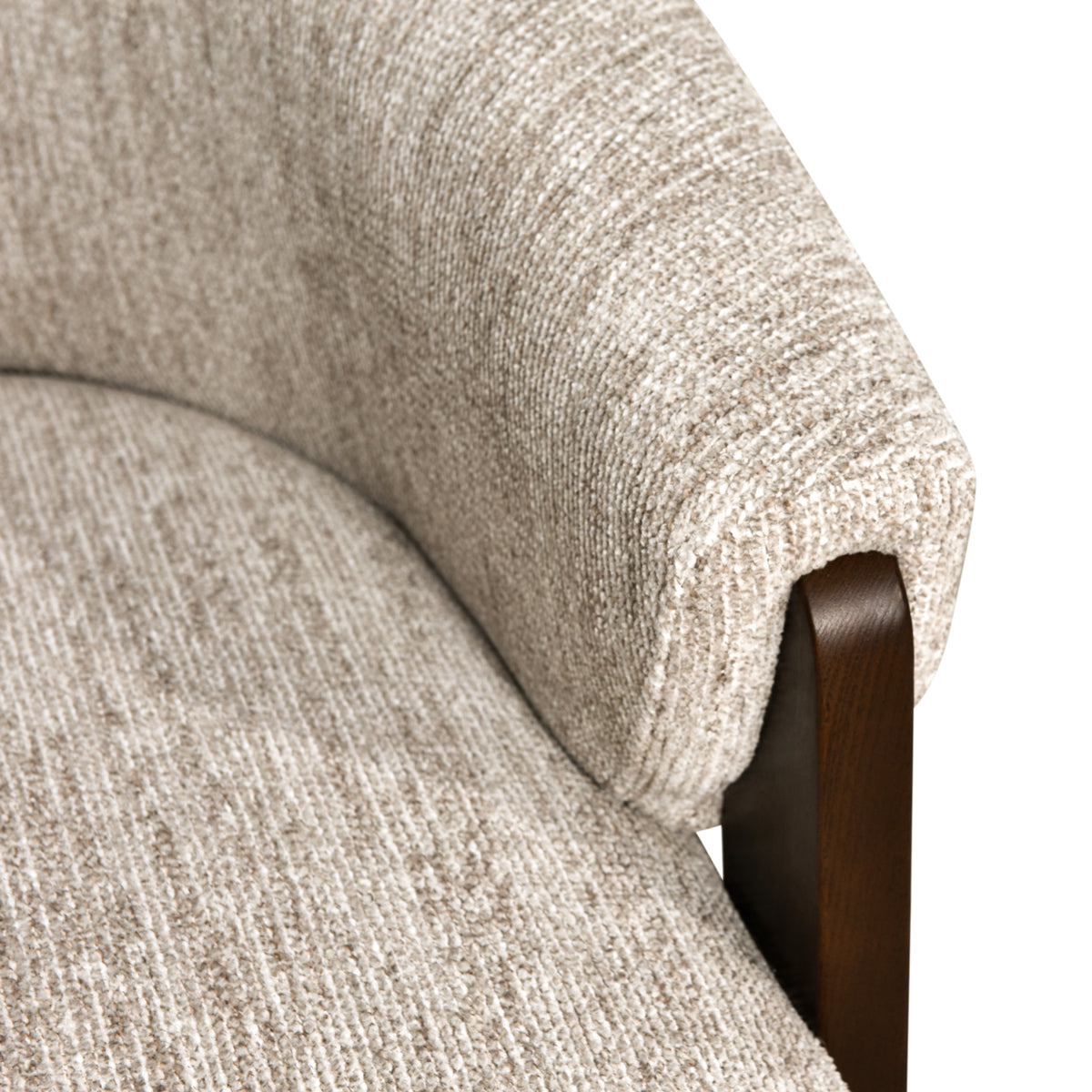 Marisol Natural Softweave Swivel Occasional Chair