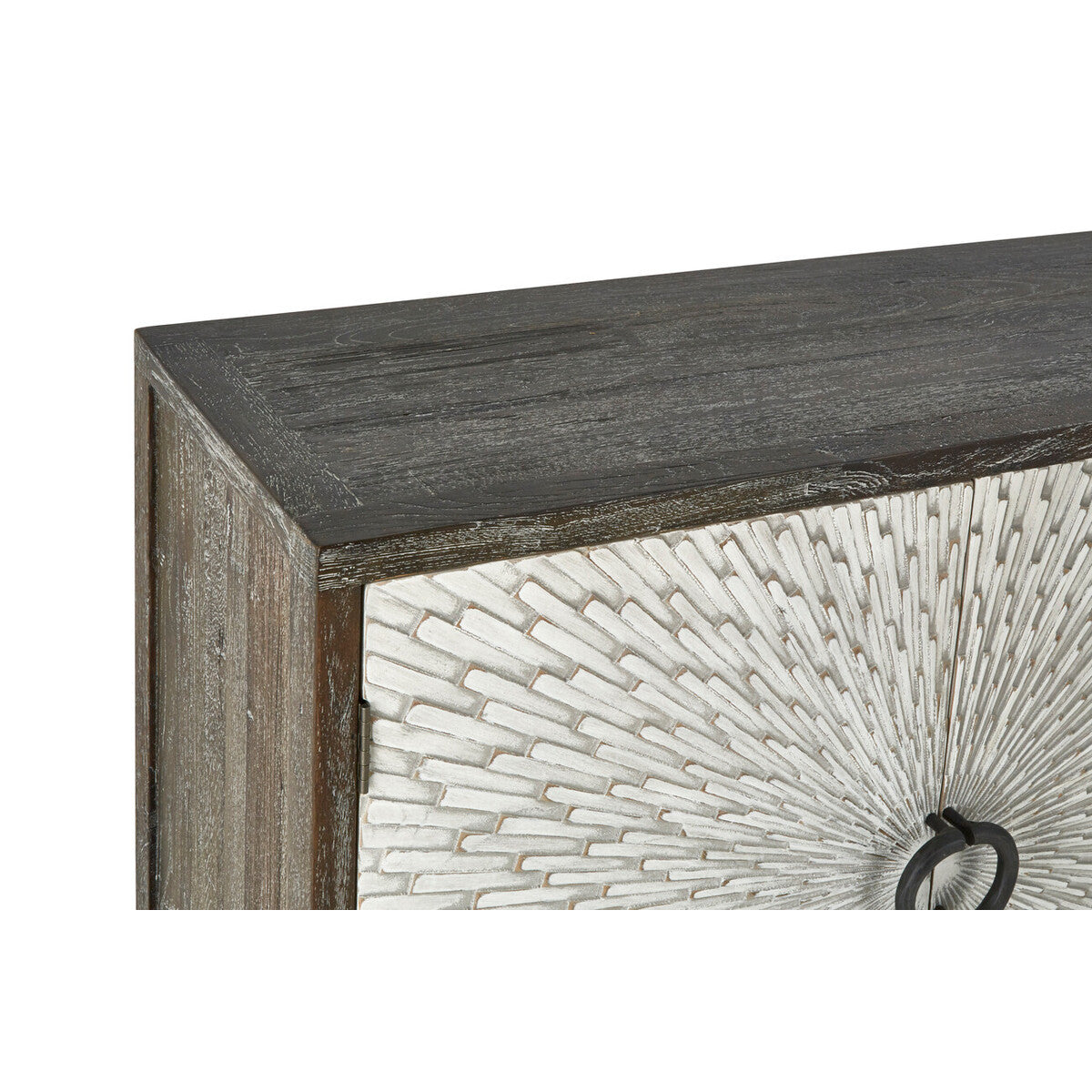 Brecon Grey Wash Elm Sideboard