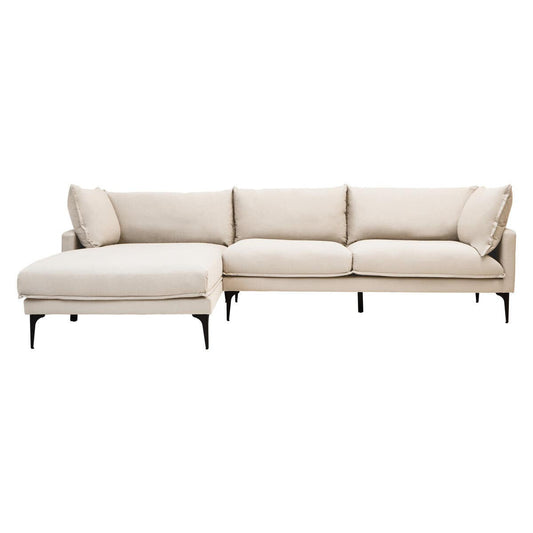 Hartford Cream L-Shaped Sofa