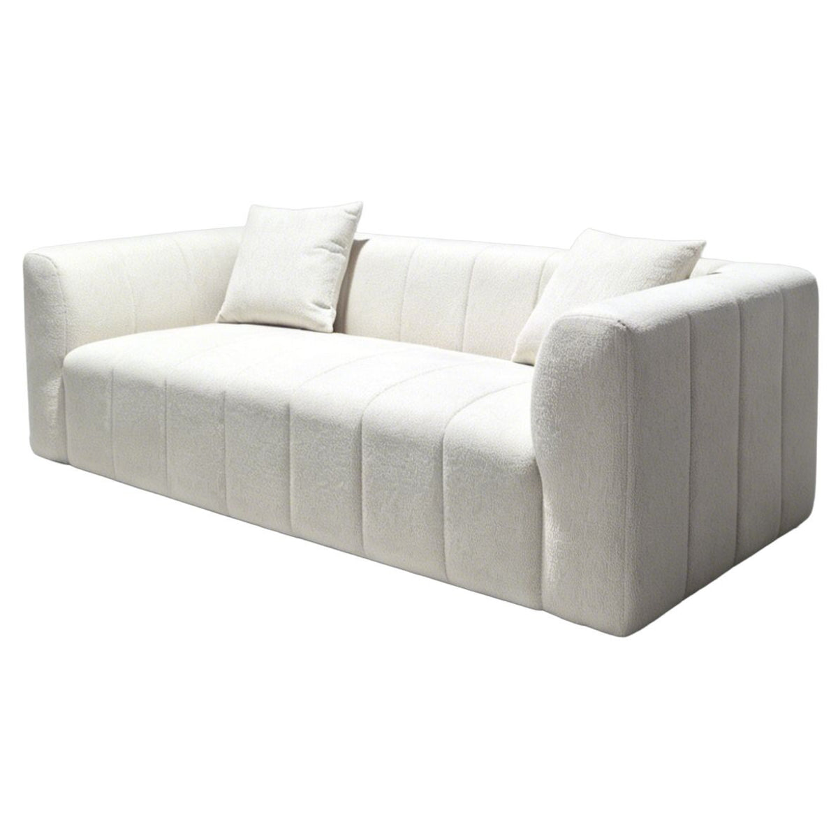Alba Natural Textured 3 Seater Sofa