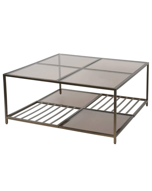 Luxury Dark Gold Coffee Table