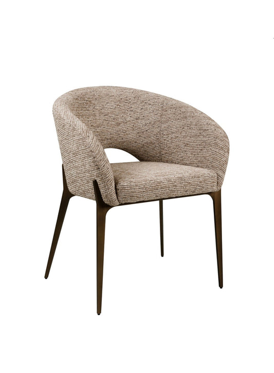Aurelia Luxe Mocca Dining Chair