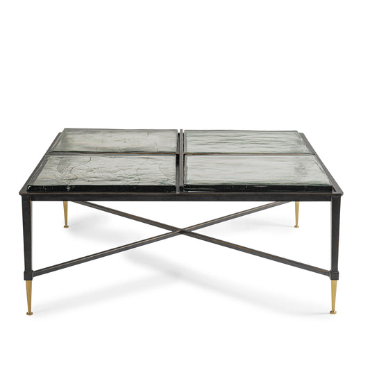 Rosalind Square Glass Coffee Table