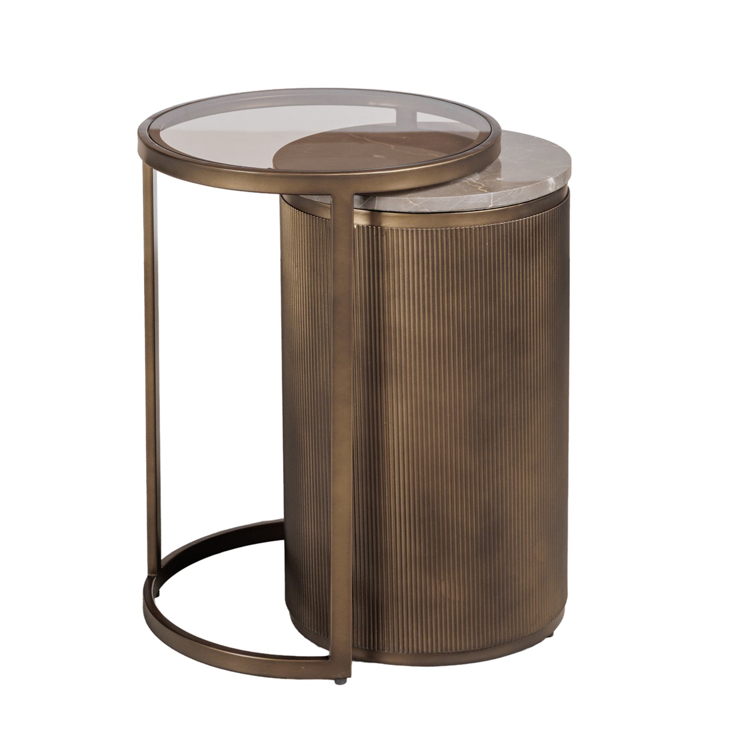 Monte Carlo Gold Side Table