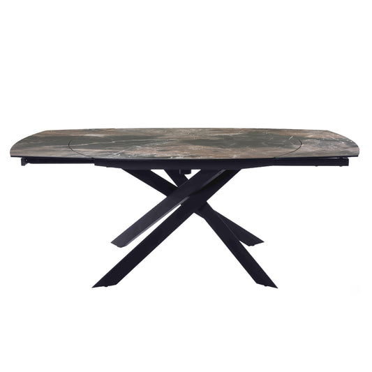 Ludlow Extendable Dining Table Smoked Stone