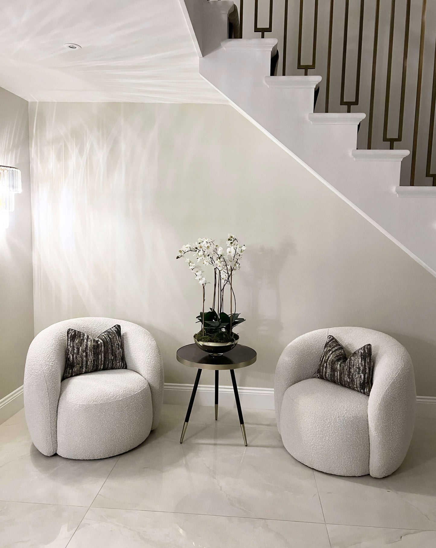 Boucle Club Chair