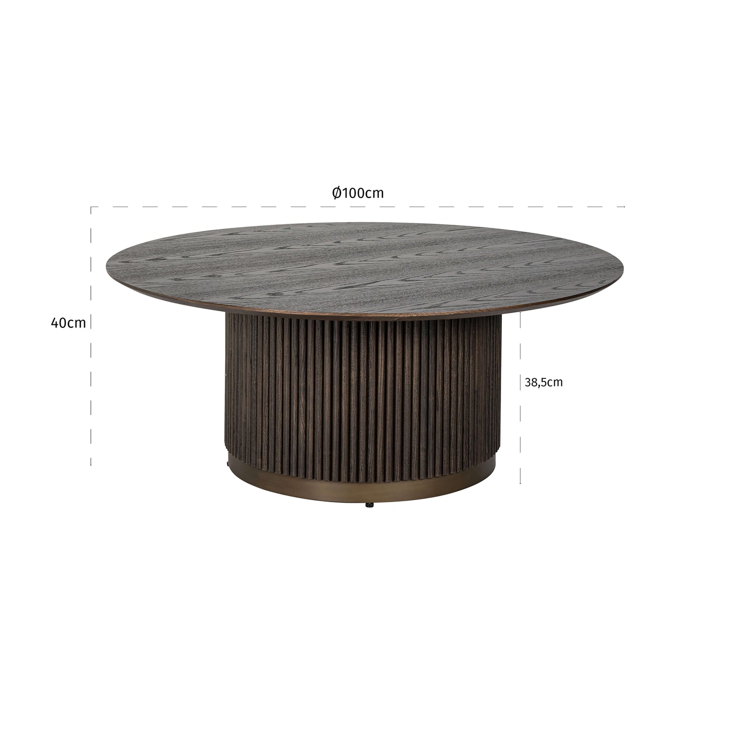 Regalia Column Coffee Table