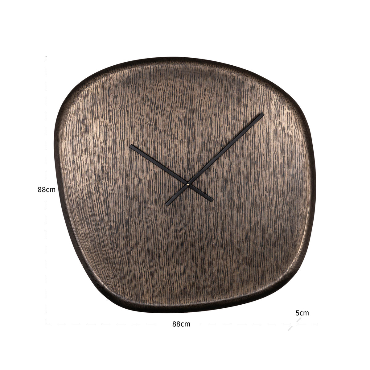 Nuvola Bronze Clock