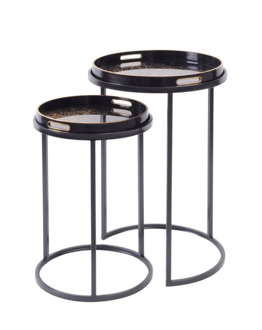 Hand Finished Antique Side Tables