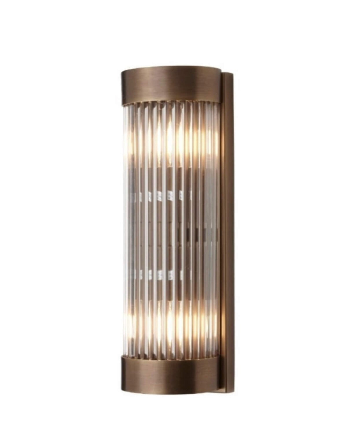 Antique Brass Finish Wall Lamp