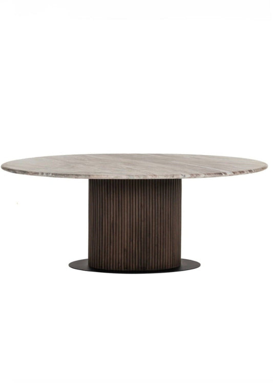 Oval Toronto Marble Dining Table