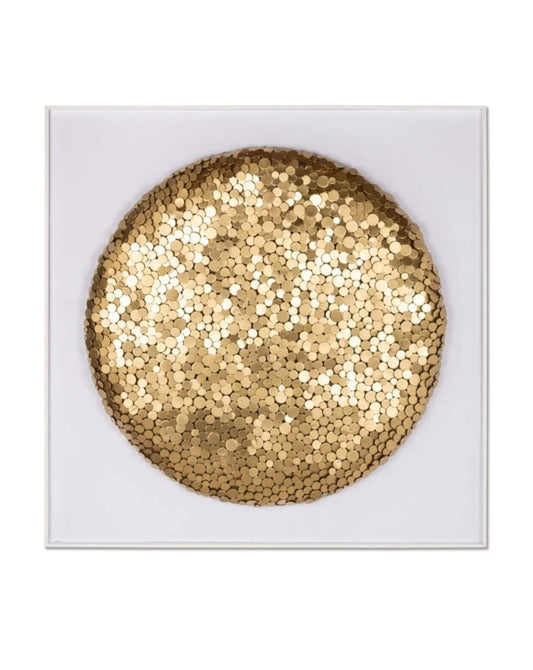 Gold Mosaic Wall Art