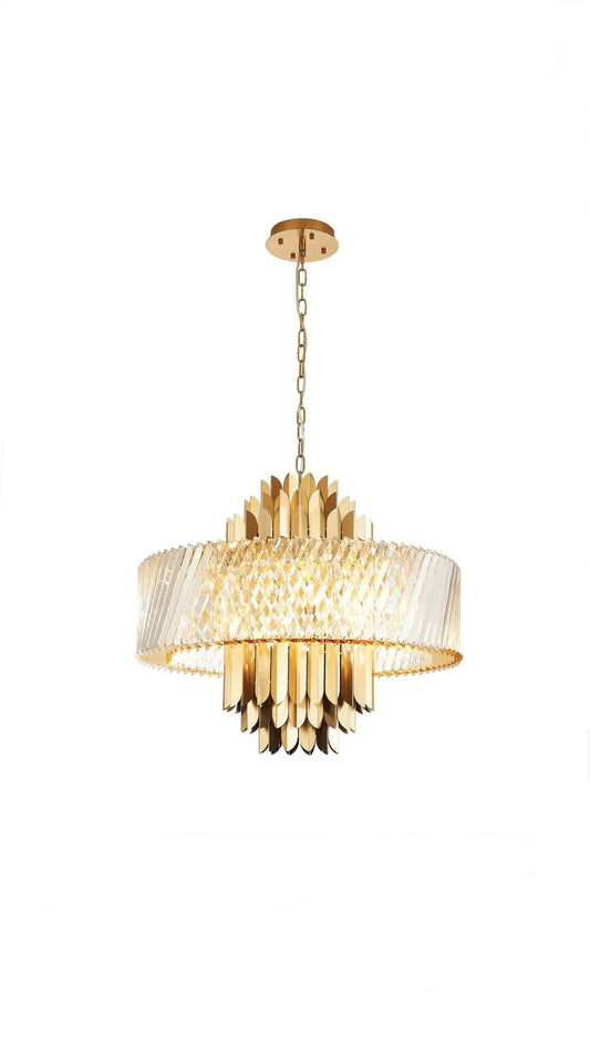 Elaris Brass Chandelier