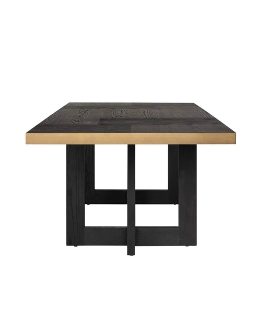 Luxe Dark Coffee Dining Table 280