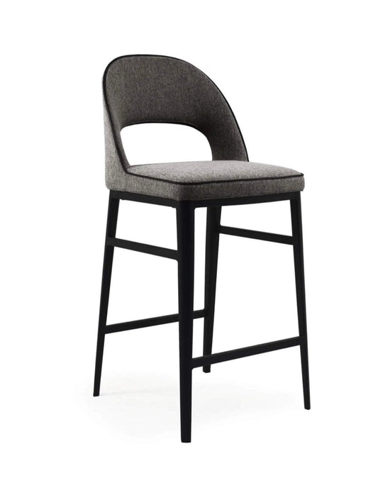 Tommy Franks Verna Bar Stool - Enzimi Dark Grey