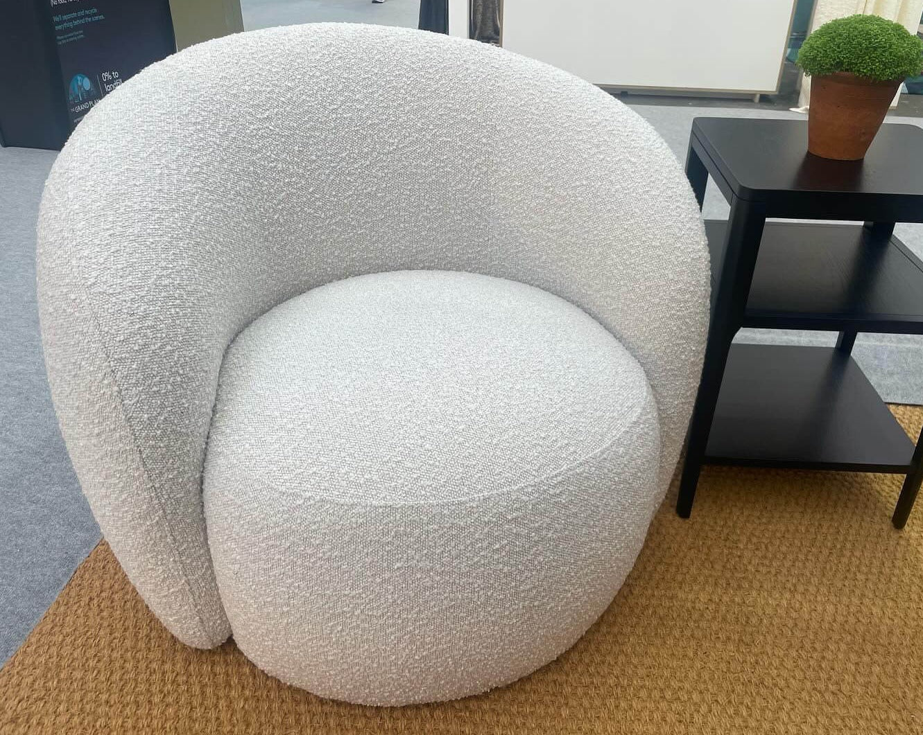 Boucle Club Chair