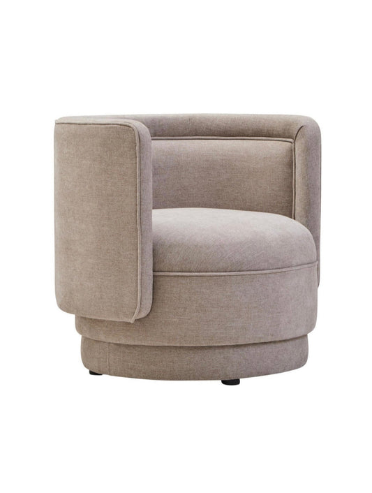 Taupe Chenille Accent Chair