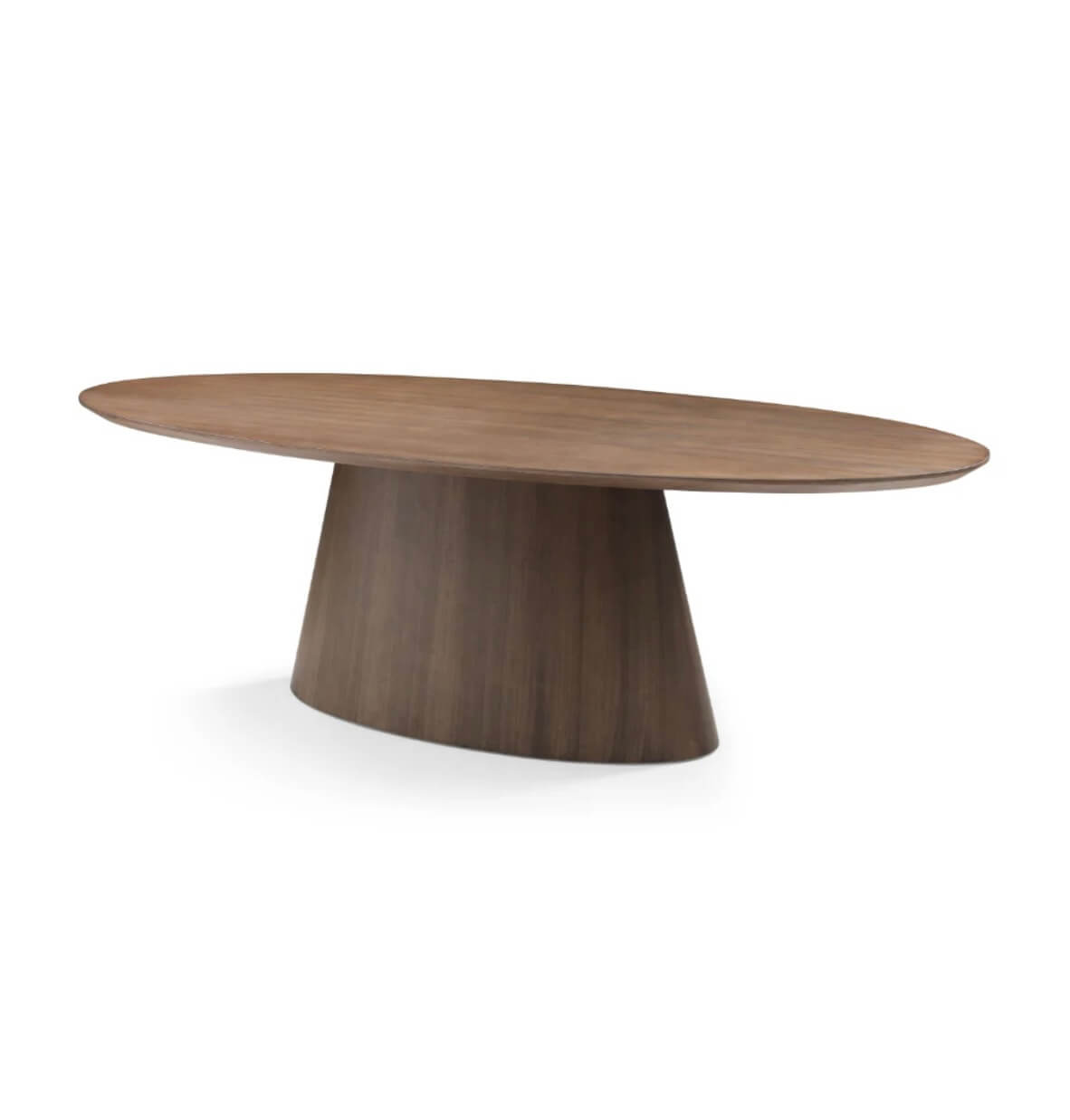 Tommy Franks Tavamo Dining Table - Oval - Walnut