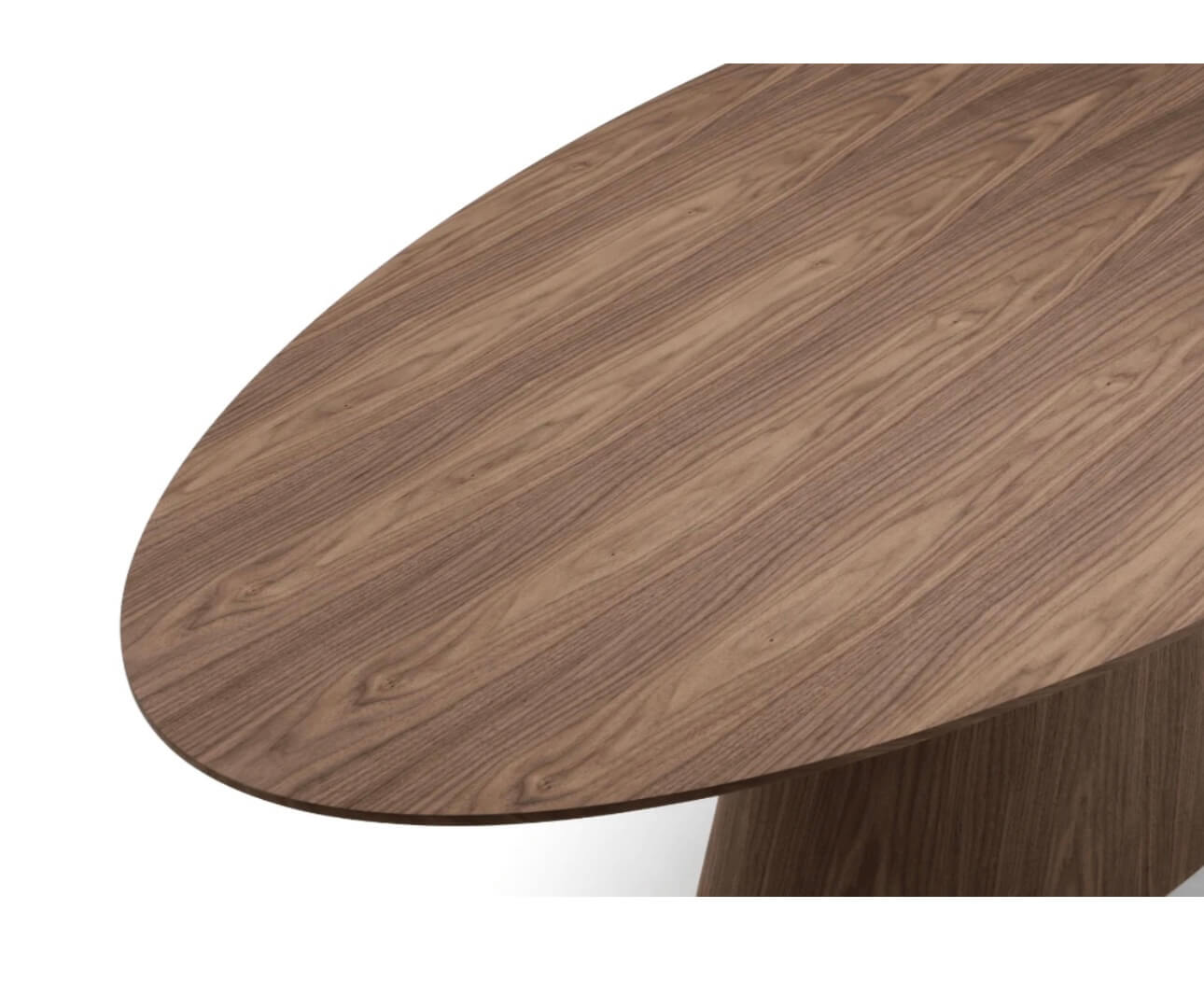 Tommy Franks Tavamo Dining Table - Oval - Walnut