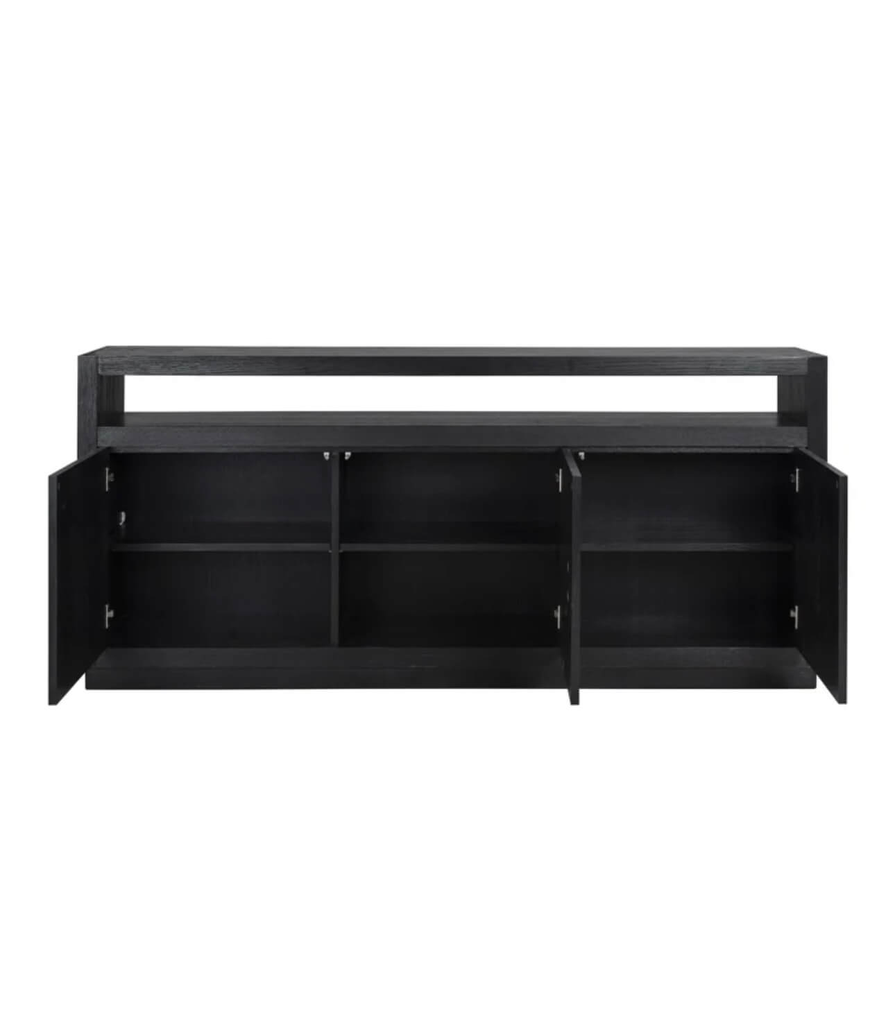 Black Oak Veneer Sideboard