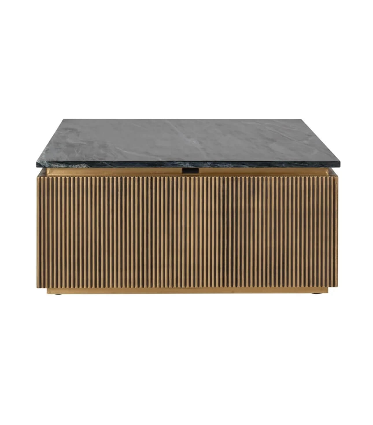 Brass Plated Colosseum Sqaure Coffee Table