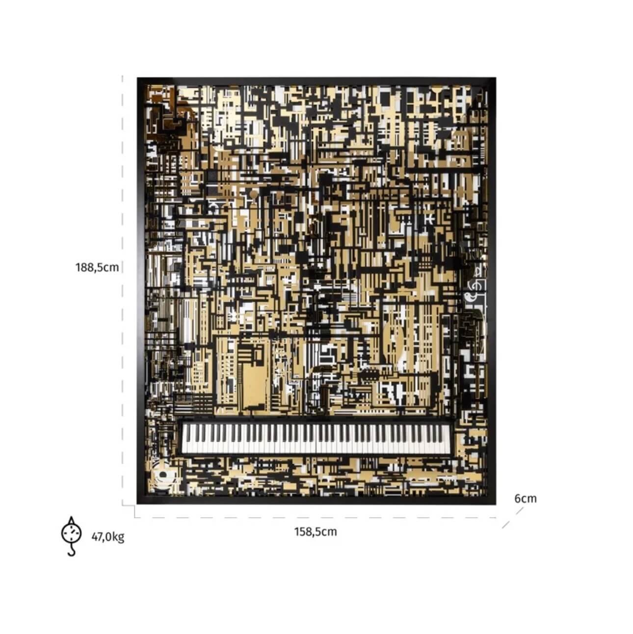 Innovative Piano Wall Art
