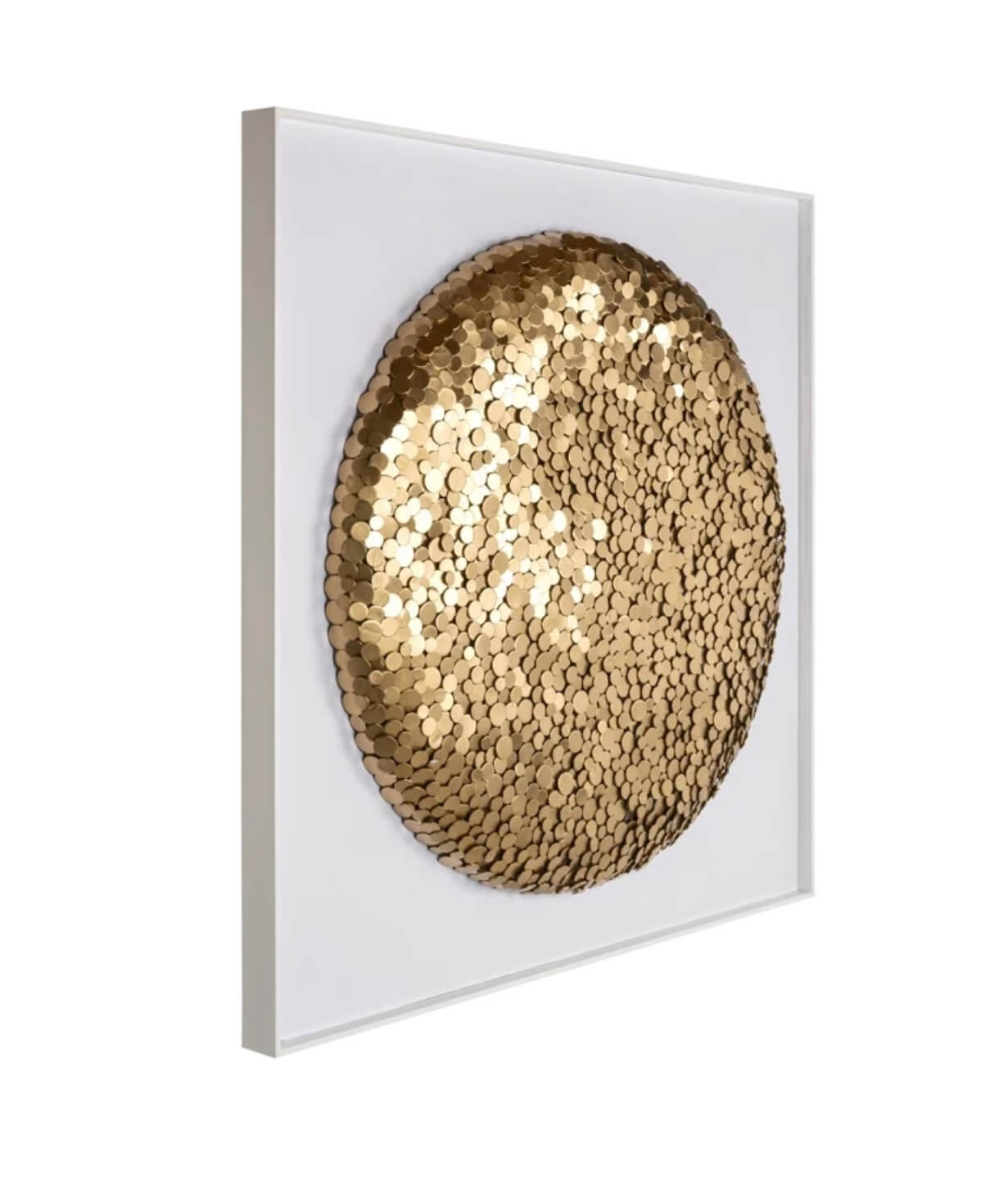 Gold Mosaic Wall Art