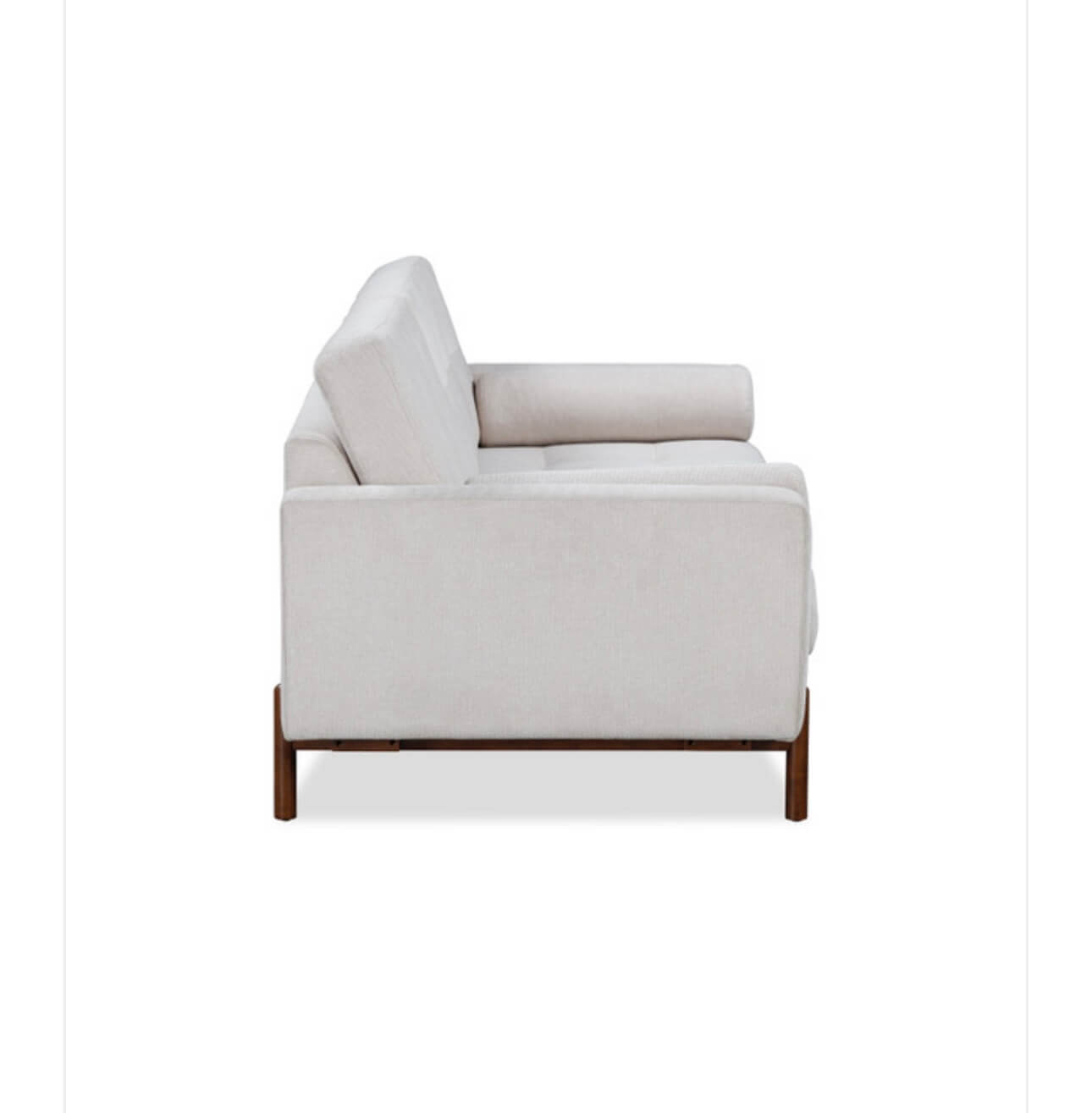 Neutral Textured Fabric Sofa