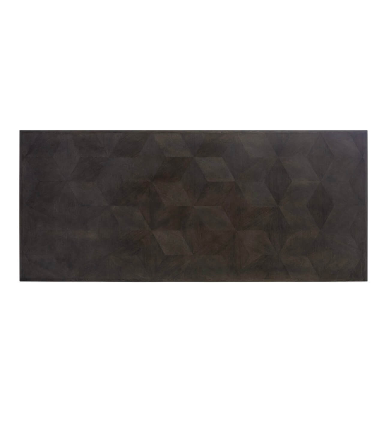 Dark Brown Diamond Top Dining Table