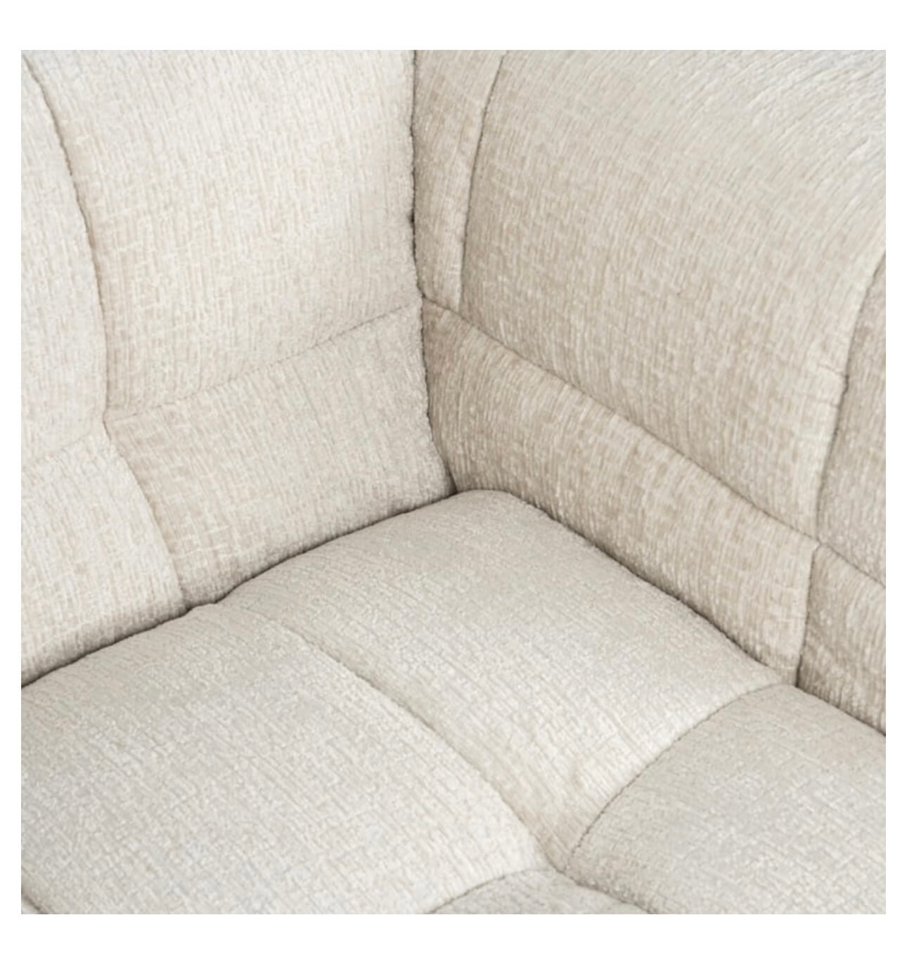 Luxury Cream Fusion Sofa