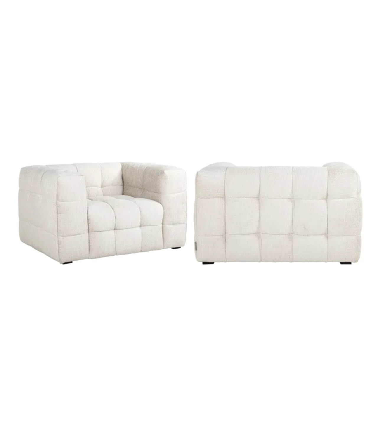 Luxury Cream Fusion Occasional Chair