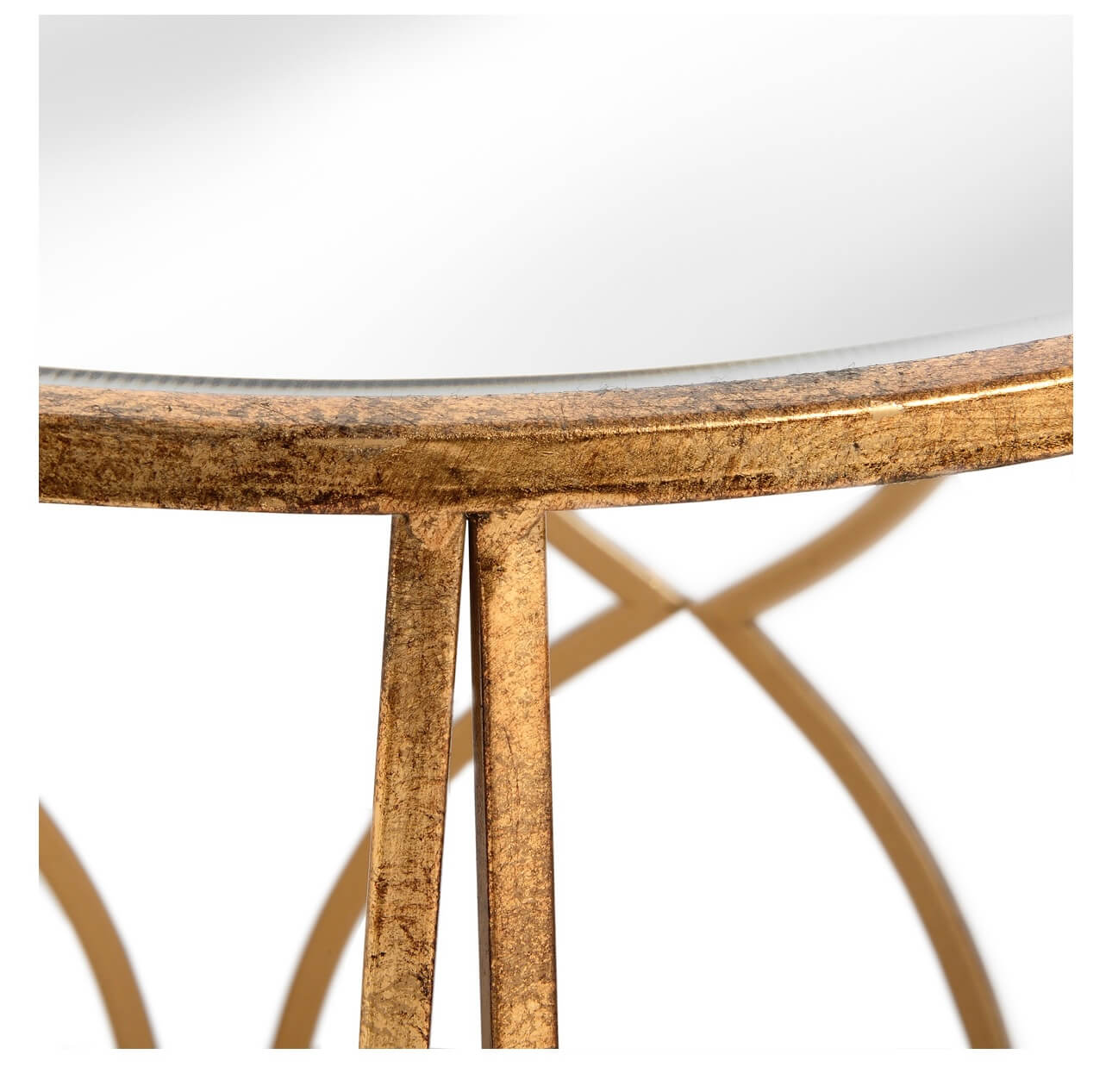 Gold Side Tables Set Of Two