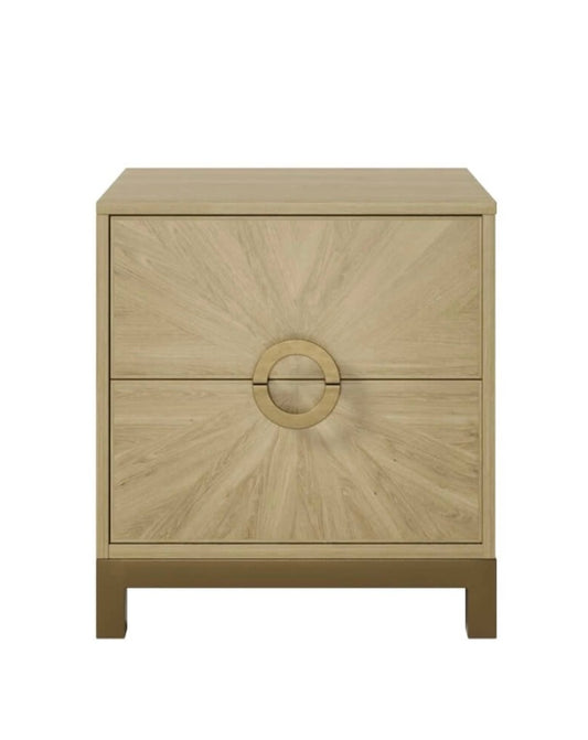 Sunburst Bedside Table