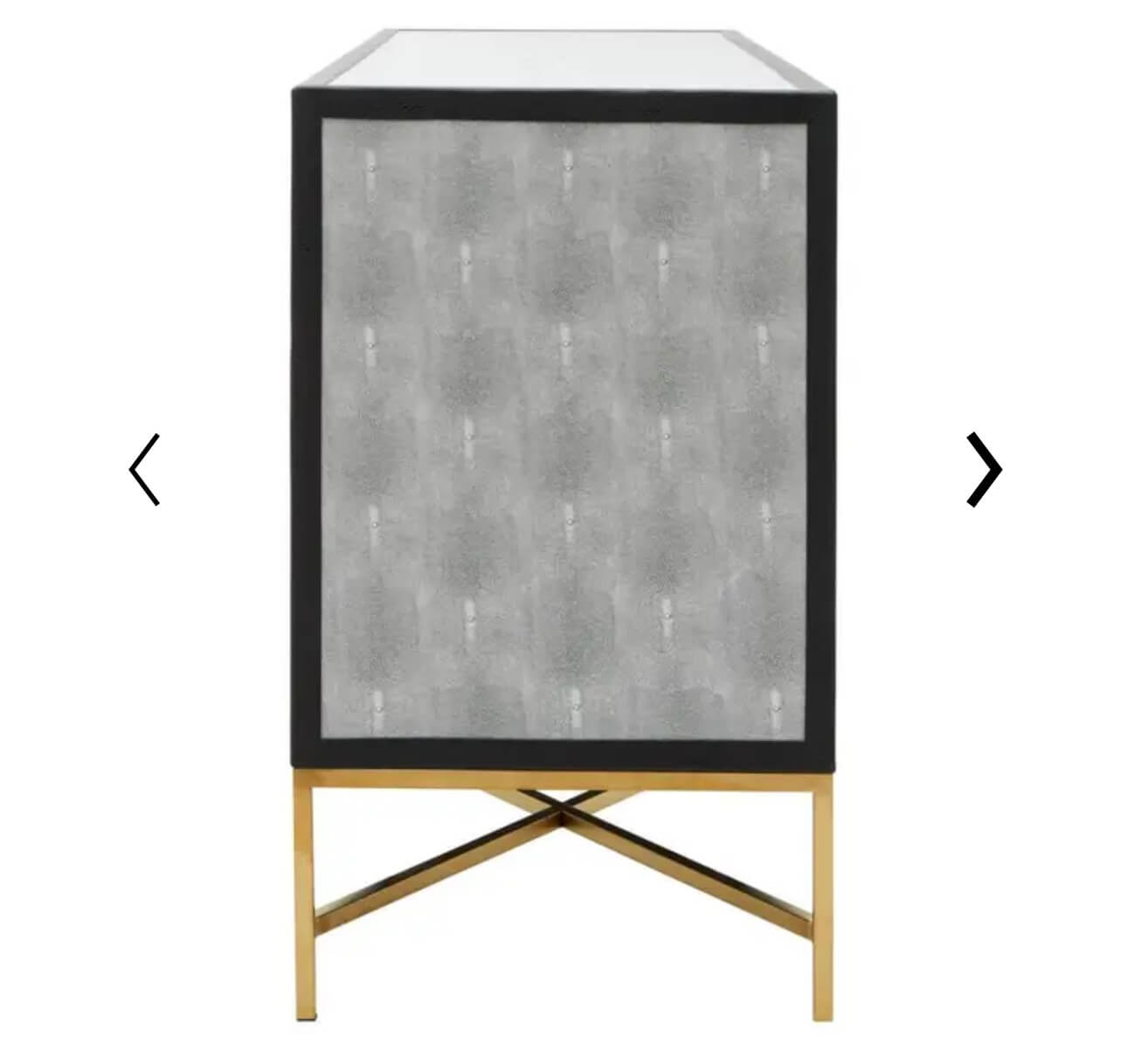 Grey Shagreen Sideboard