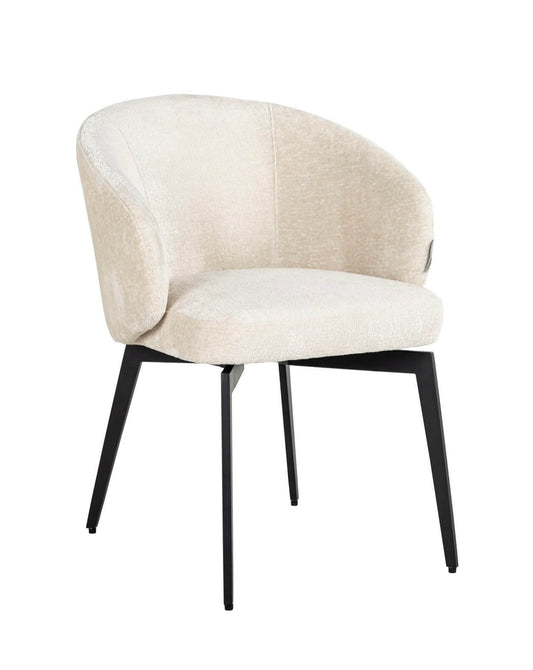 Luxe Chenille Dining Chair