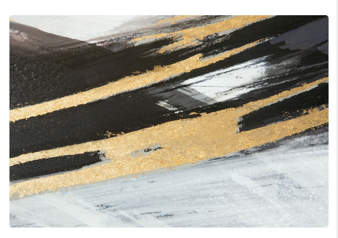 Abstract Hand Finished Canvas