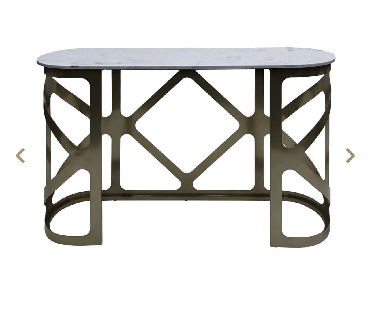 Black Finish Console Table