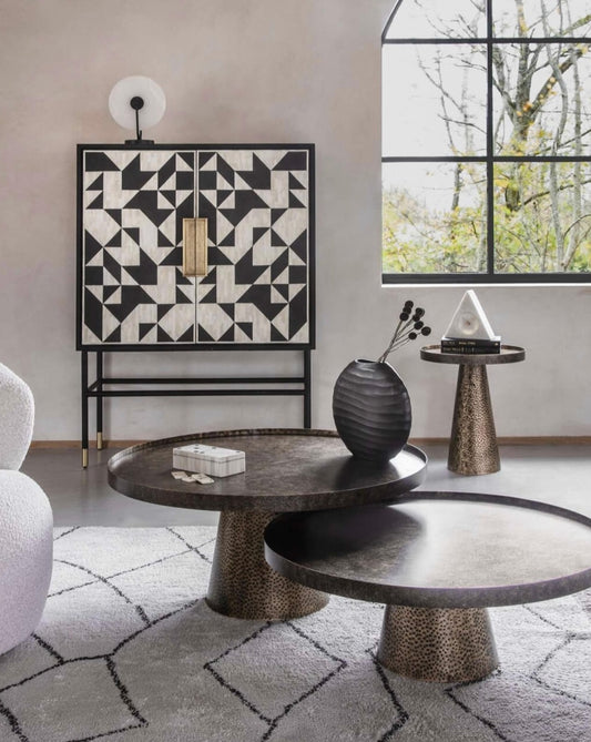 Antique Gold Coffee Table