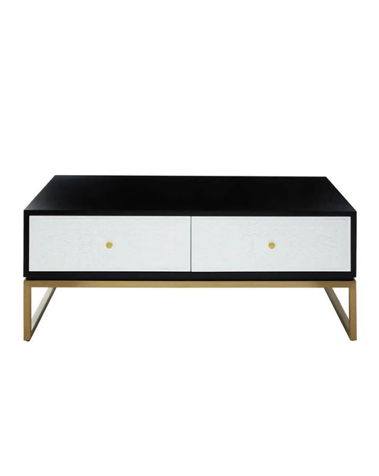 Luxe Monochrome Coffee Table