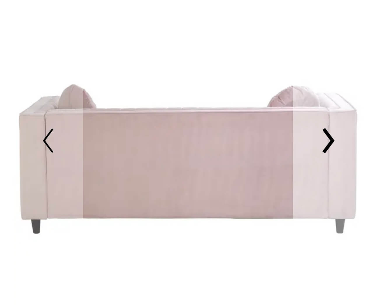 Luxury Pink Velvet Sofa